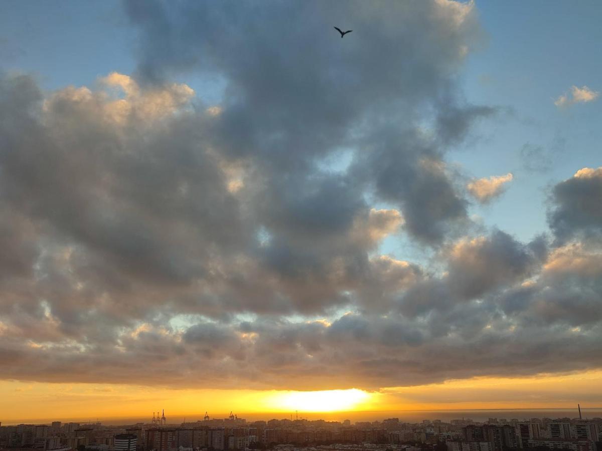 Espectacular apartamento con increíbles vistas Málaga Exterior foto