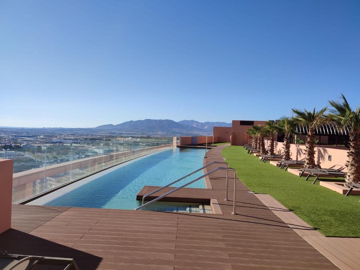 Espectacular apartamento con increíbles vistas Málaga Exterior foto
