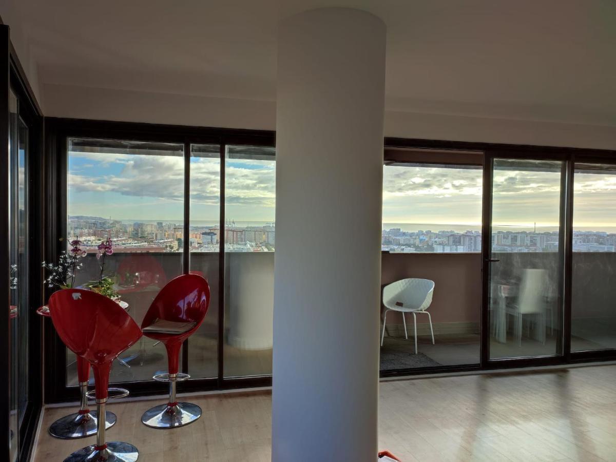 Espectacular apartamento con increíbles vistas Málaga Exterior foto